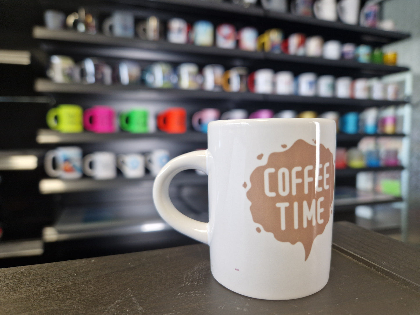 Gepersonaliseerde Mini Mok 75 ml – Mat Keramiek | Perfect voor Espresso