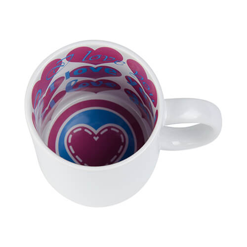 Romantische Mok 300 ml – Keramiek met “I Love You” Binnenkant | Persoonlijk Cadeau