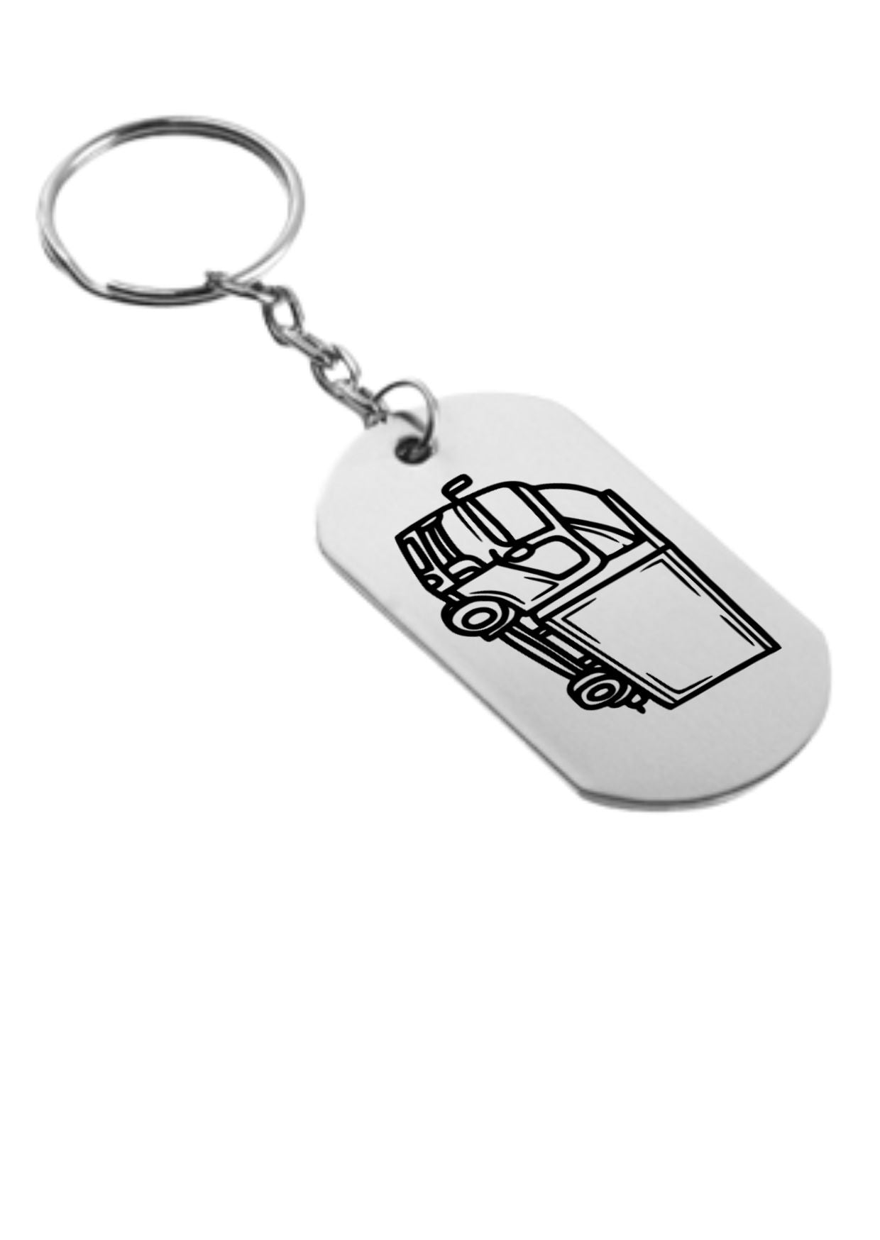 vrachtwagen sleutelhanger