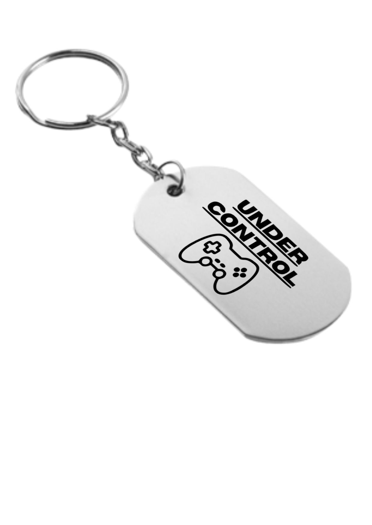 under control sleutelhanger
