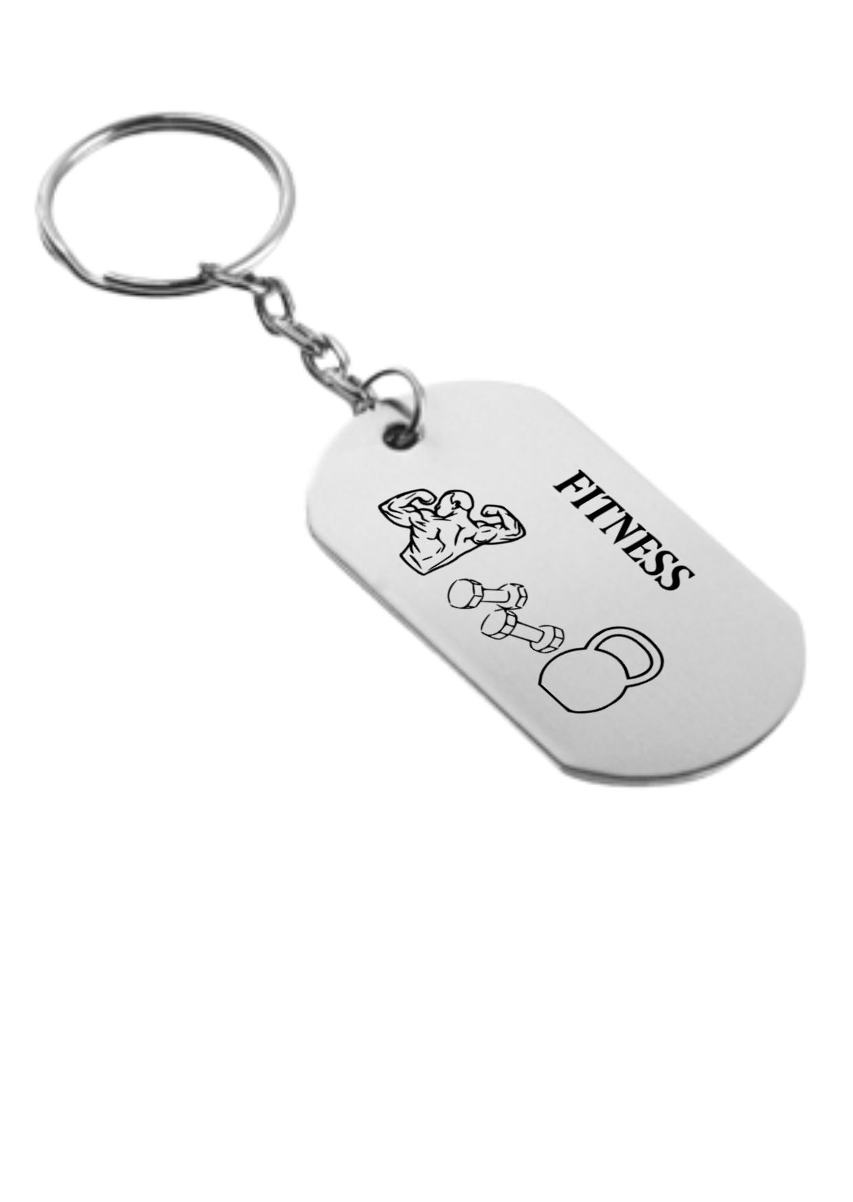 fitness sleutelhanger
