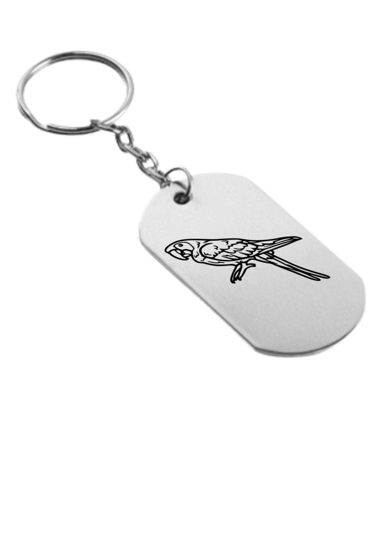 papegaai sleutelhanger