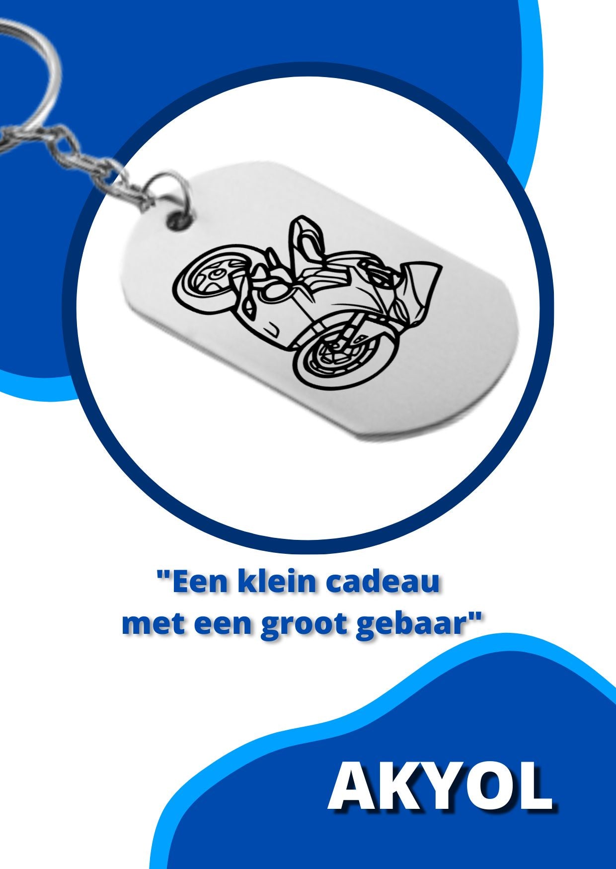 motor sleutelhanger