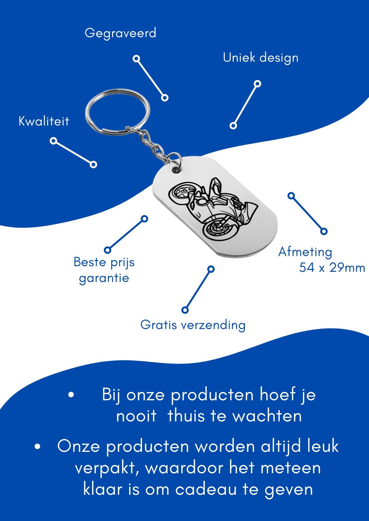 motor sleutelhanger