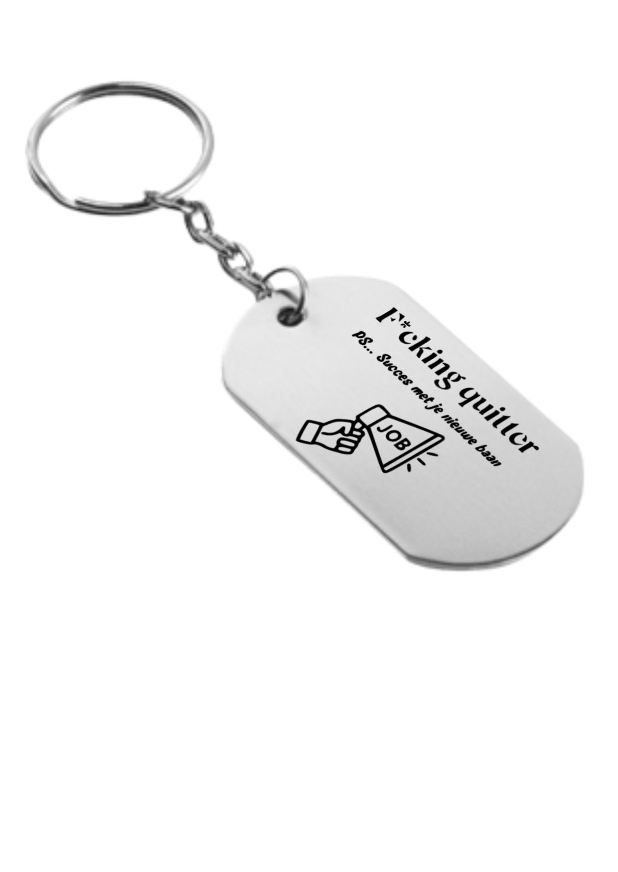 f*cking quitter sleutelhanger