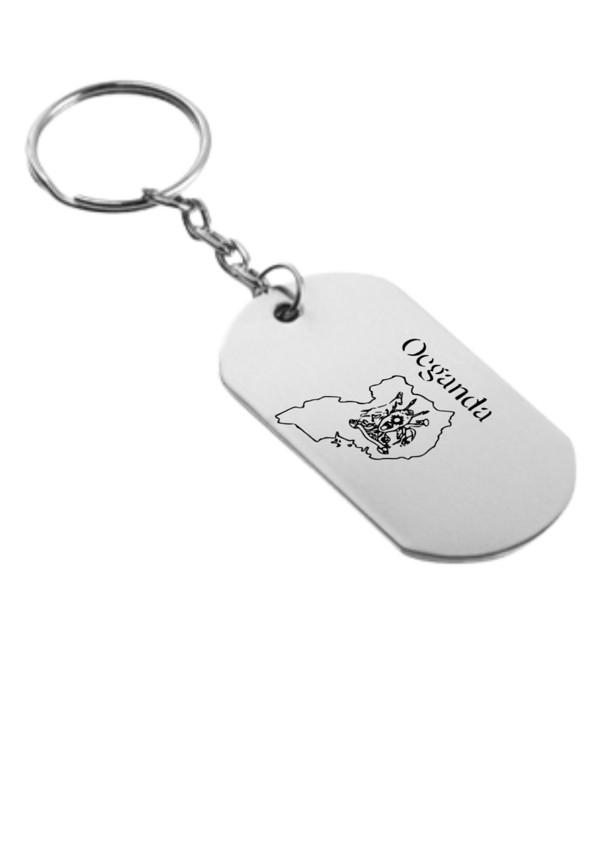 oeganda sleutelhanger