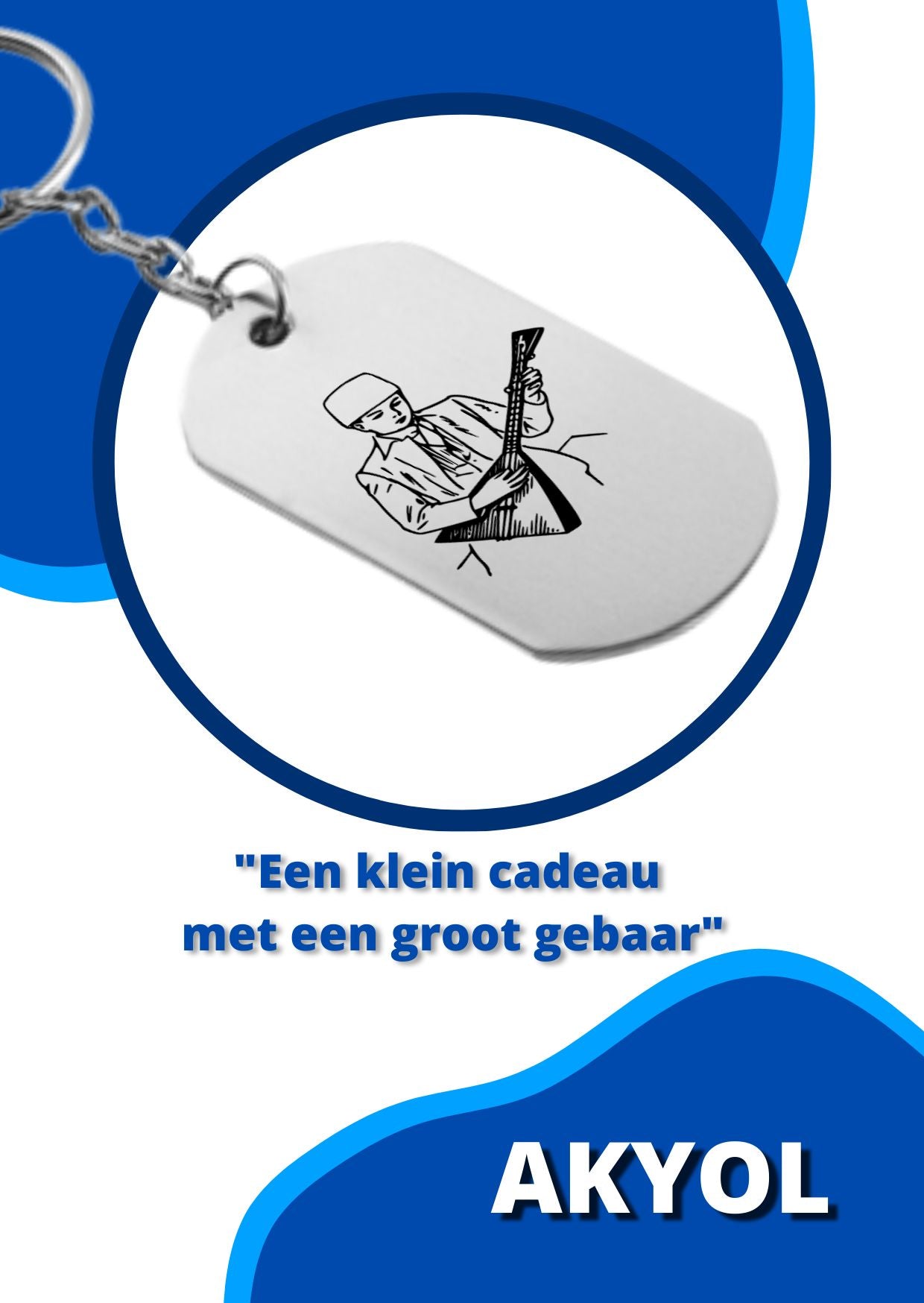 balalaika sleutelhanger