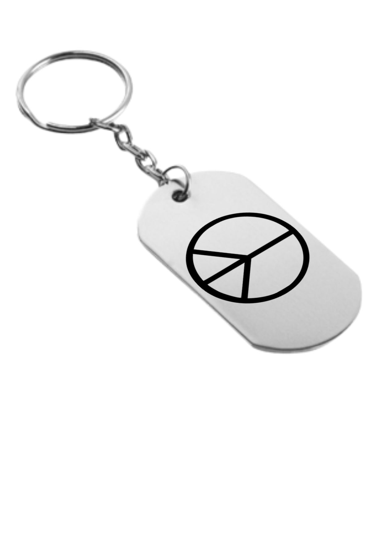 peace sleutelhanger