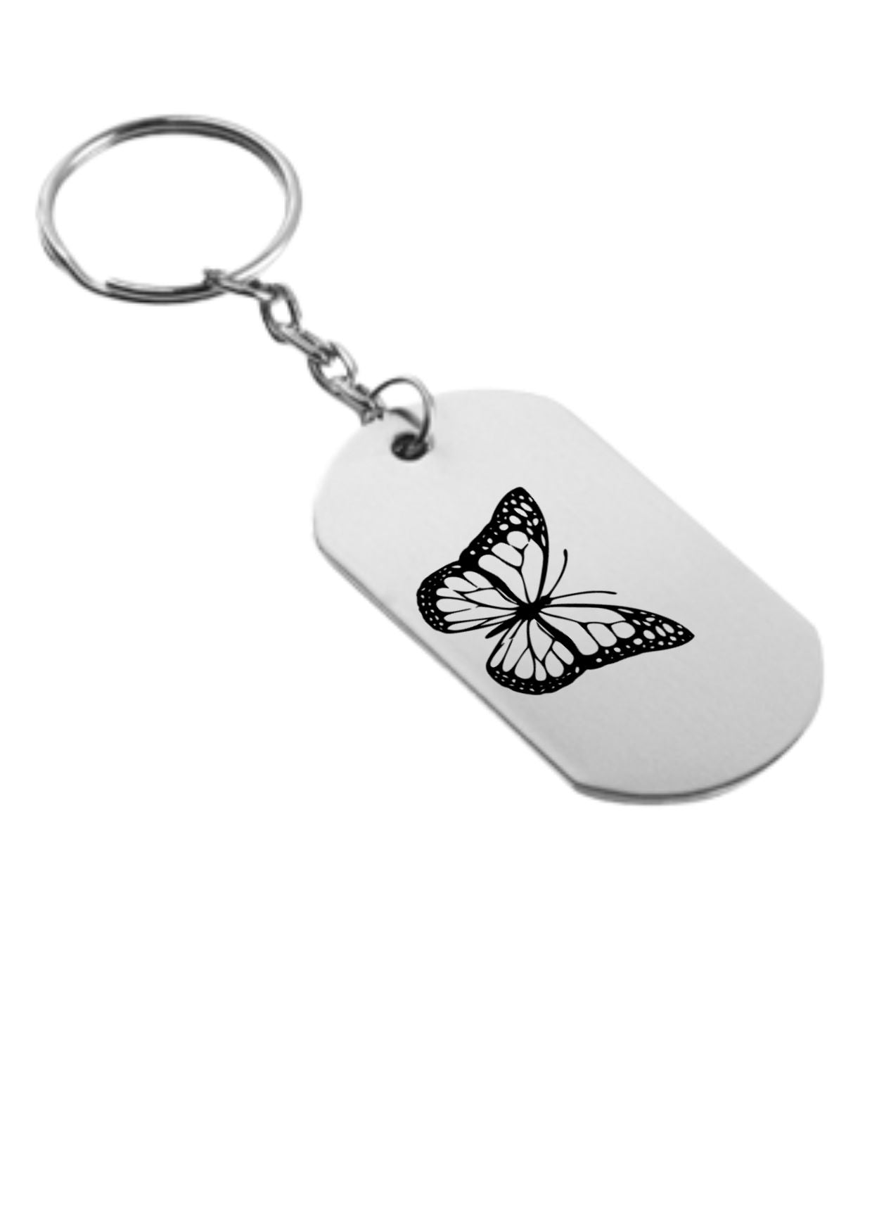 vlinder sleutelhanger