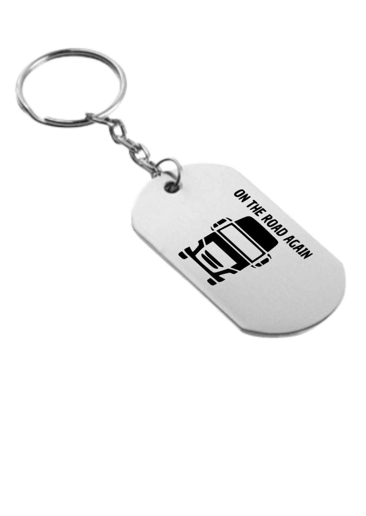 vrachtwagen sleutelhanger