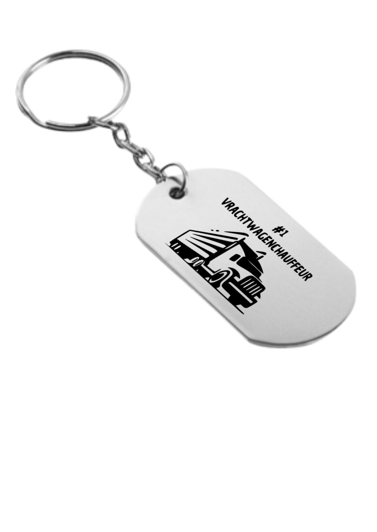 nummer 1 vrachtwagenchauffeur sleutelhanger