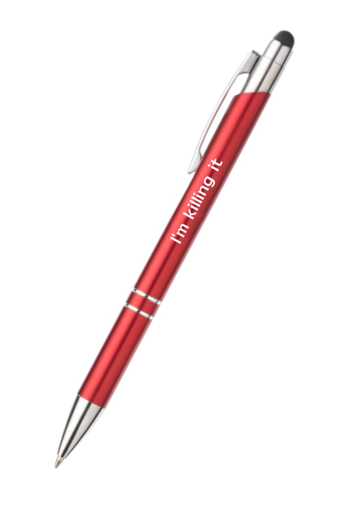 i'm killing it pen - gegraveerd 🔵 🔴 ⚫