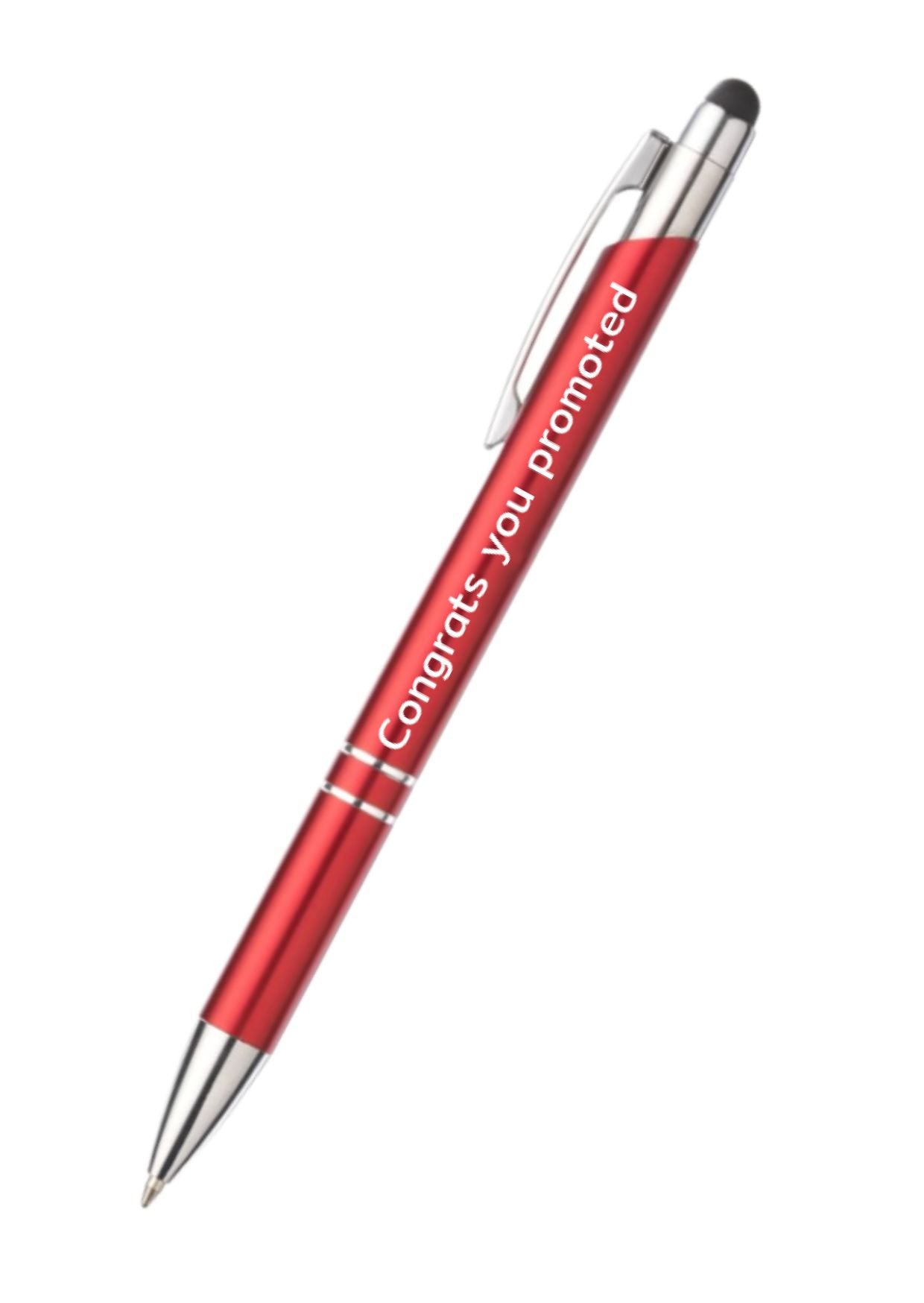 congrats you promoted pen - gegraveerd 🔵 🔴 ⚫
