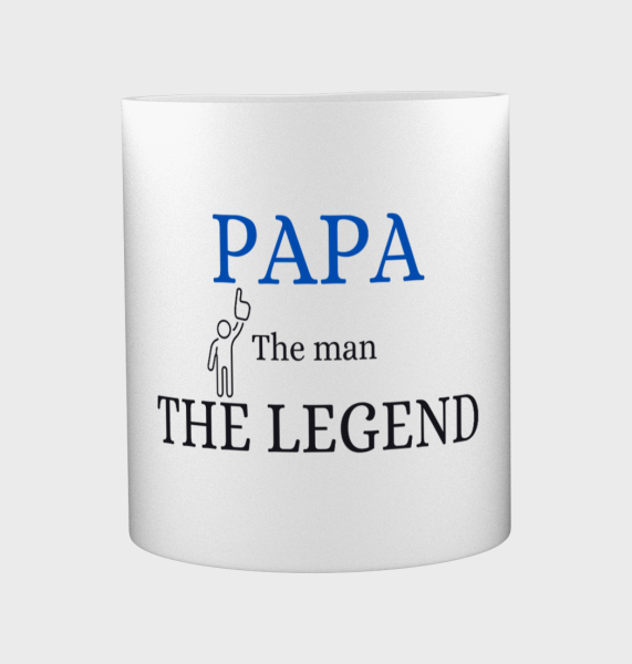 papa the man the legend Koffiemok - Theemok