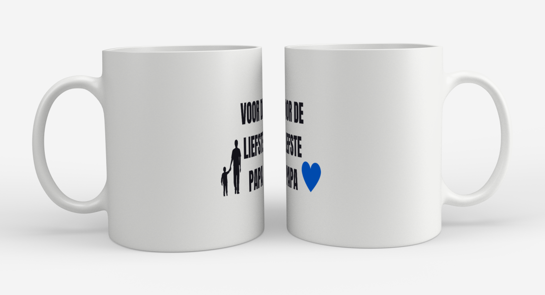 voor de liefste papa Koffiemok - Theemok