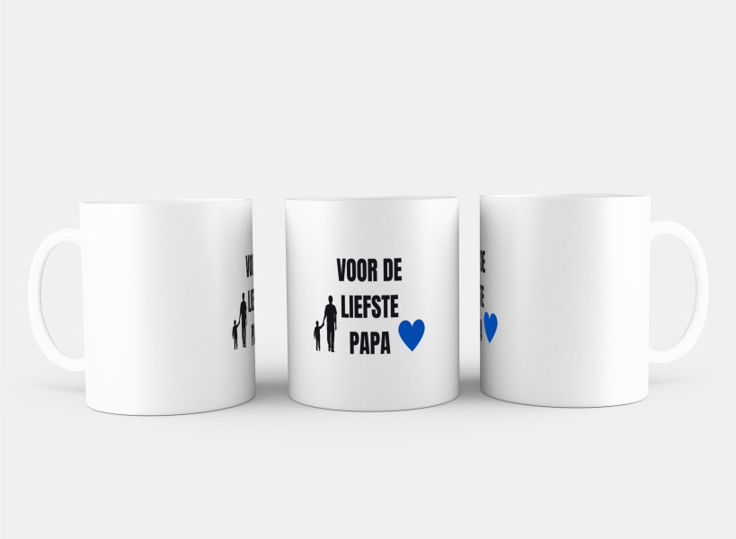 voor de liefste papa Koffiemok - Theemok