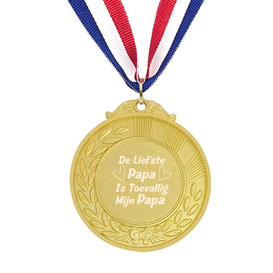 de liefste papa is toevallig mijn papa medaille 🥇🥈🥉