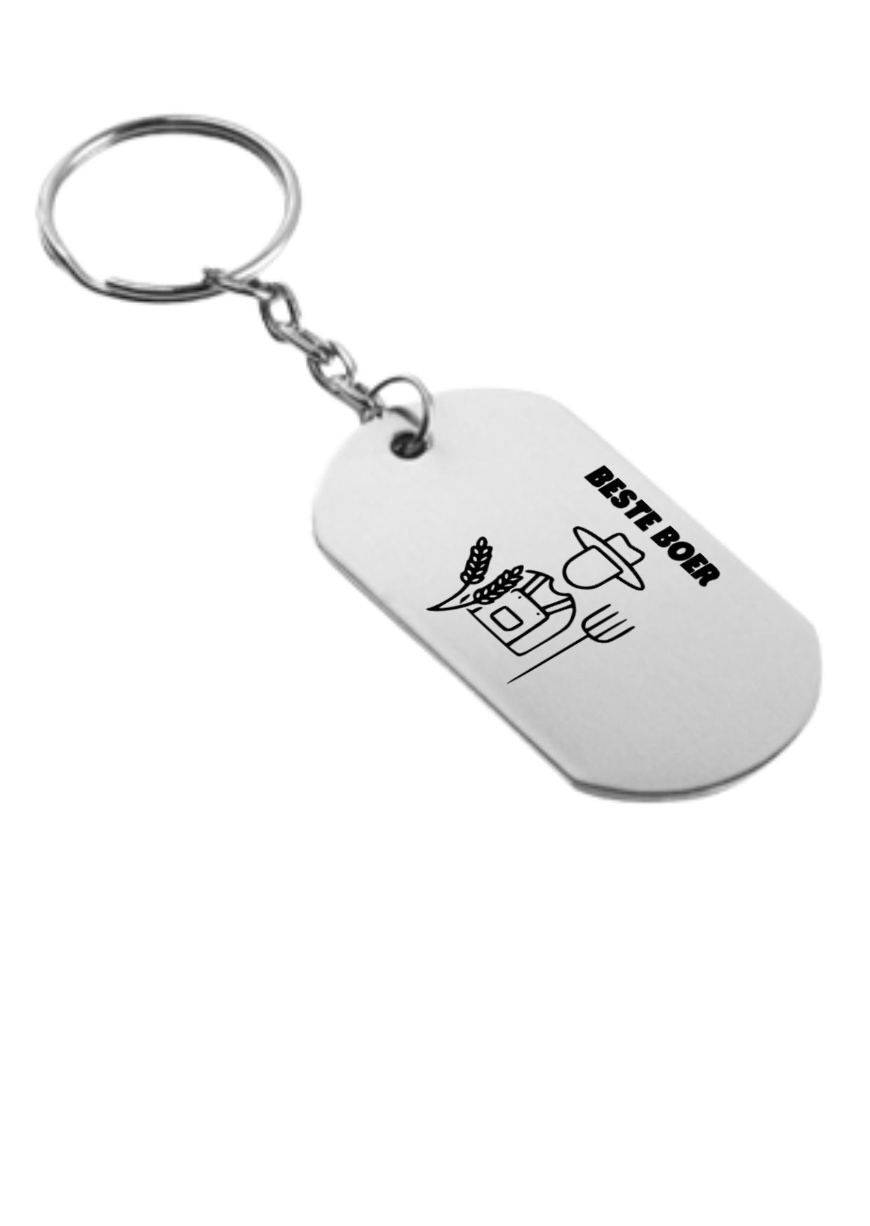 boer sleutelhanger