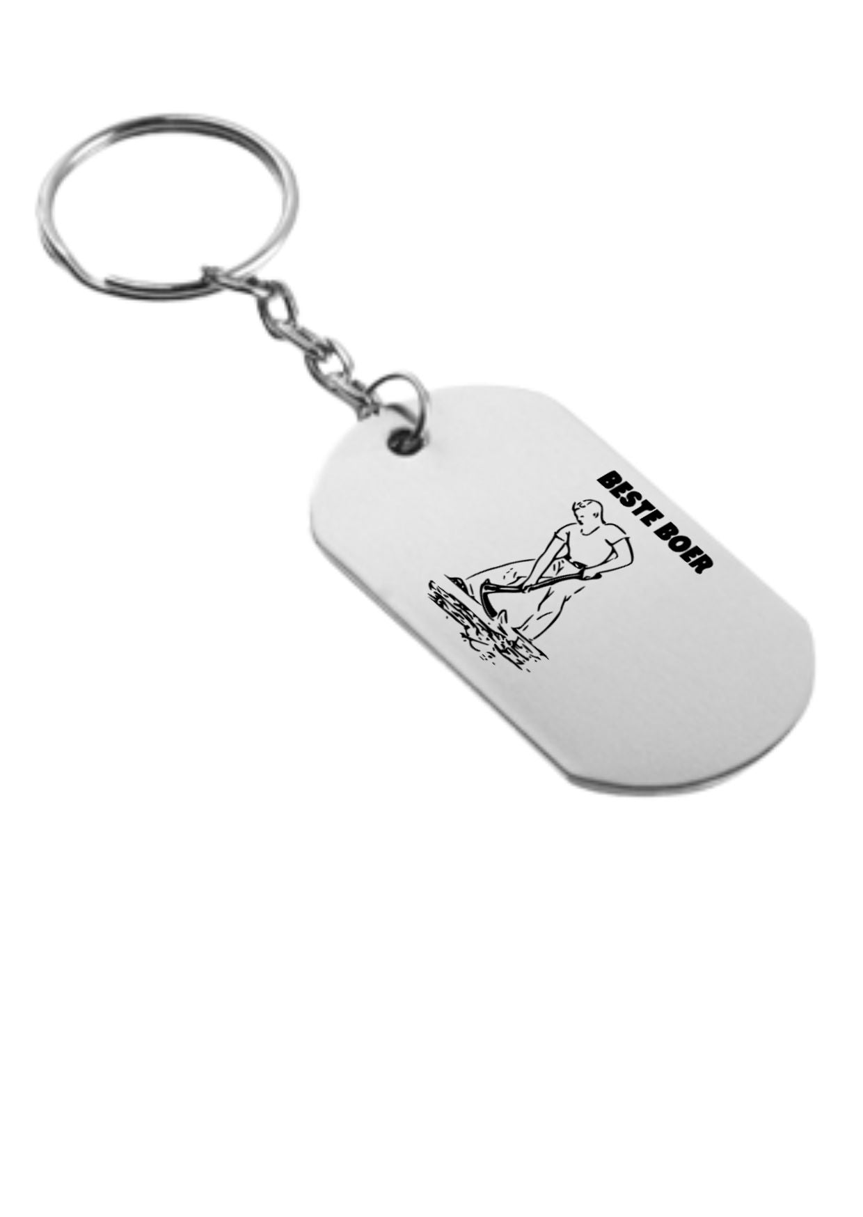 boer sleutelhanger