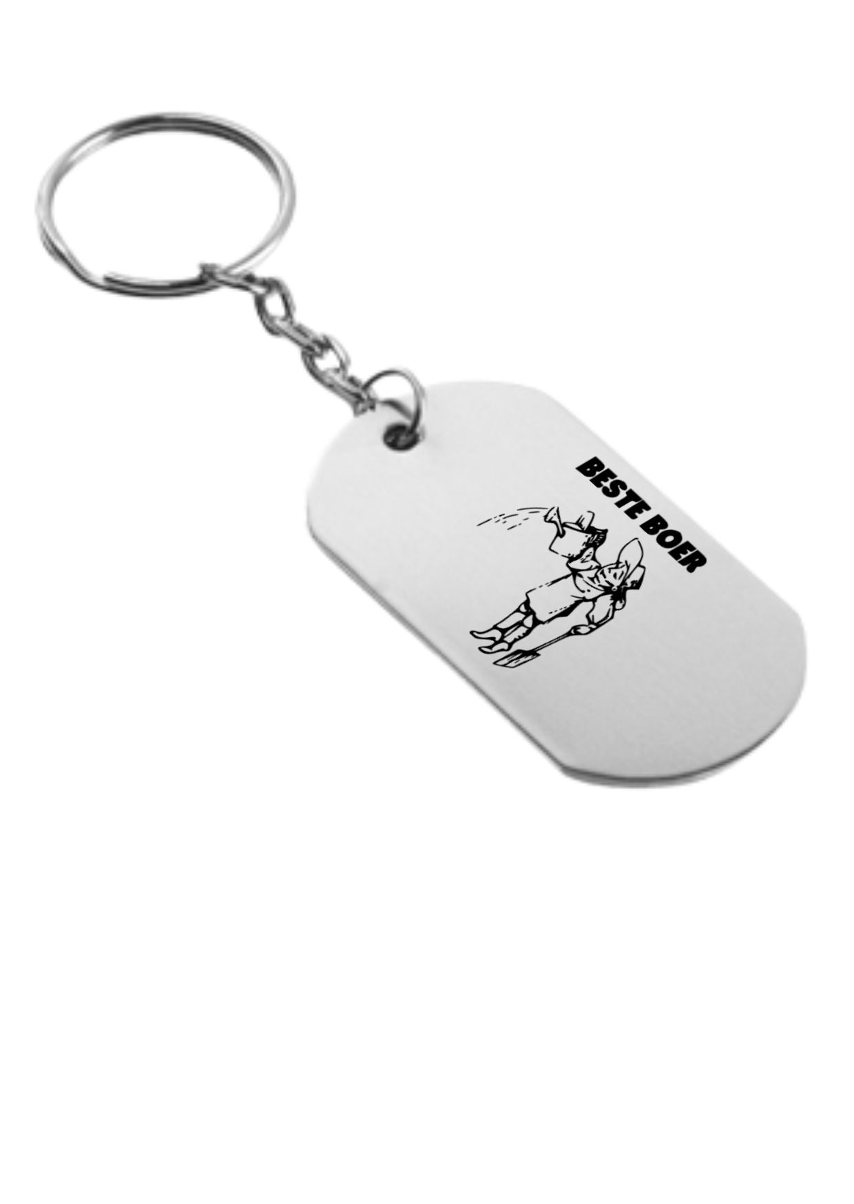 boer sleutelhanger