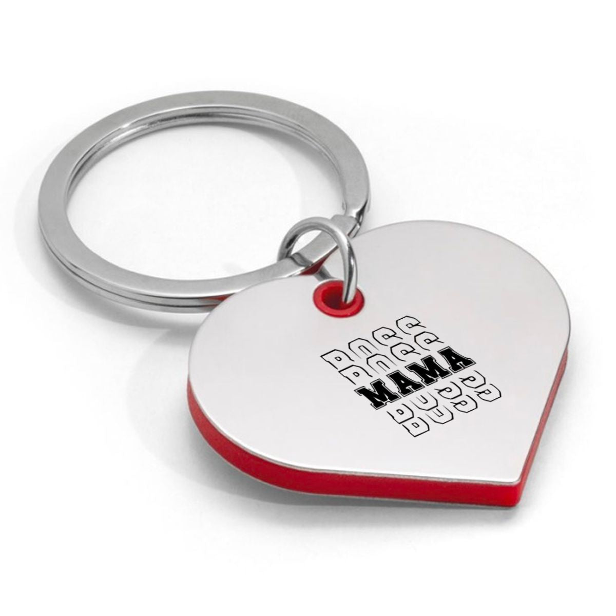 mama boss sleutelhanger hartvorm