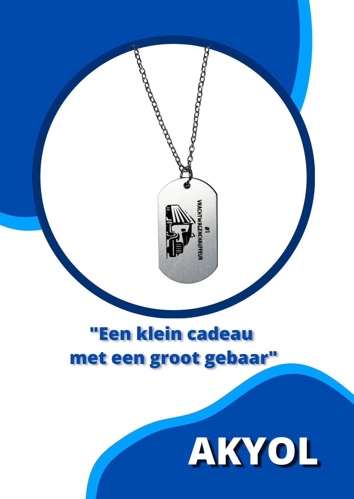nummer 1 vrachtwagenchauffeur ketting