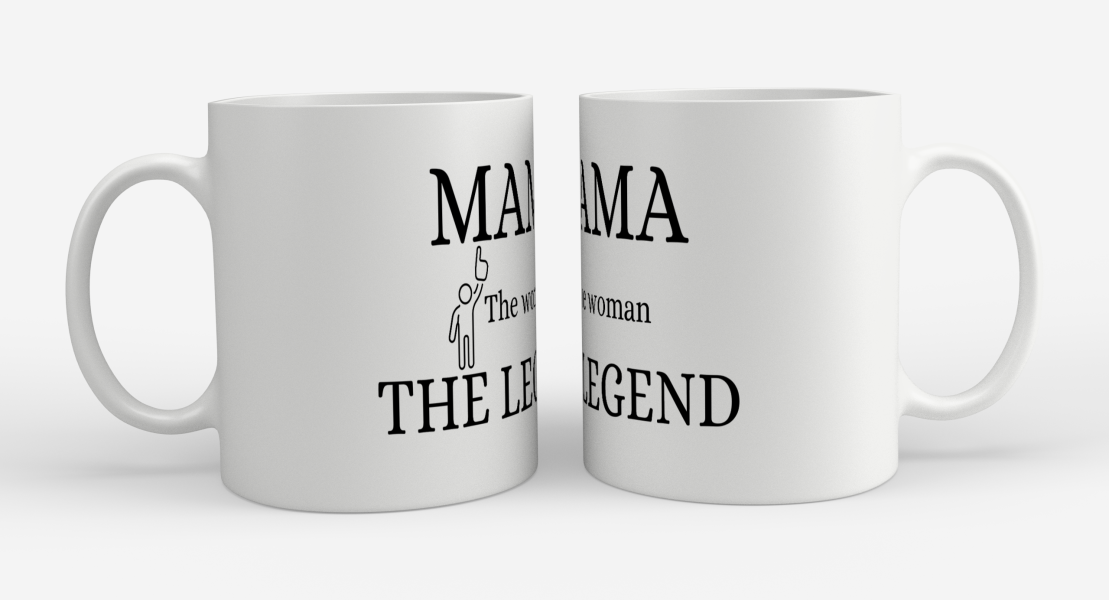 mama the woman the legend Koffiemok - Theemok