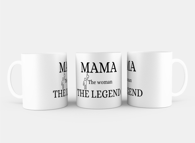 mama the woman the legend Koffiemok - Theemok