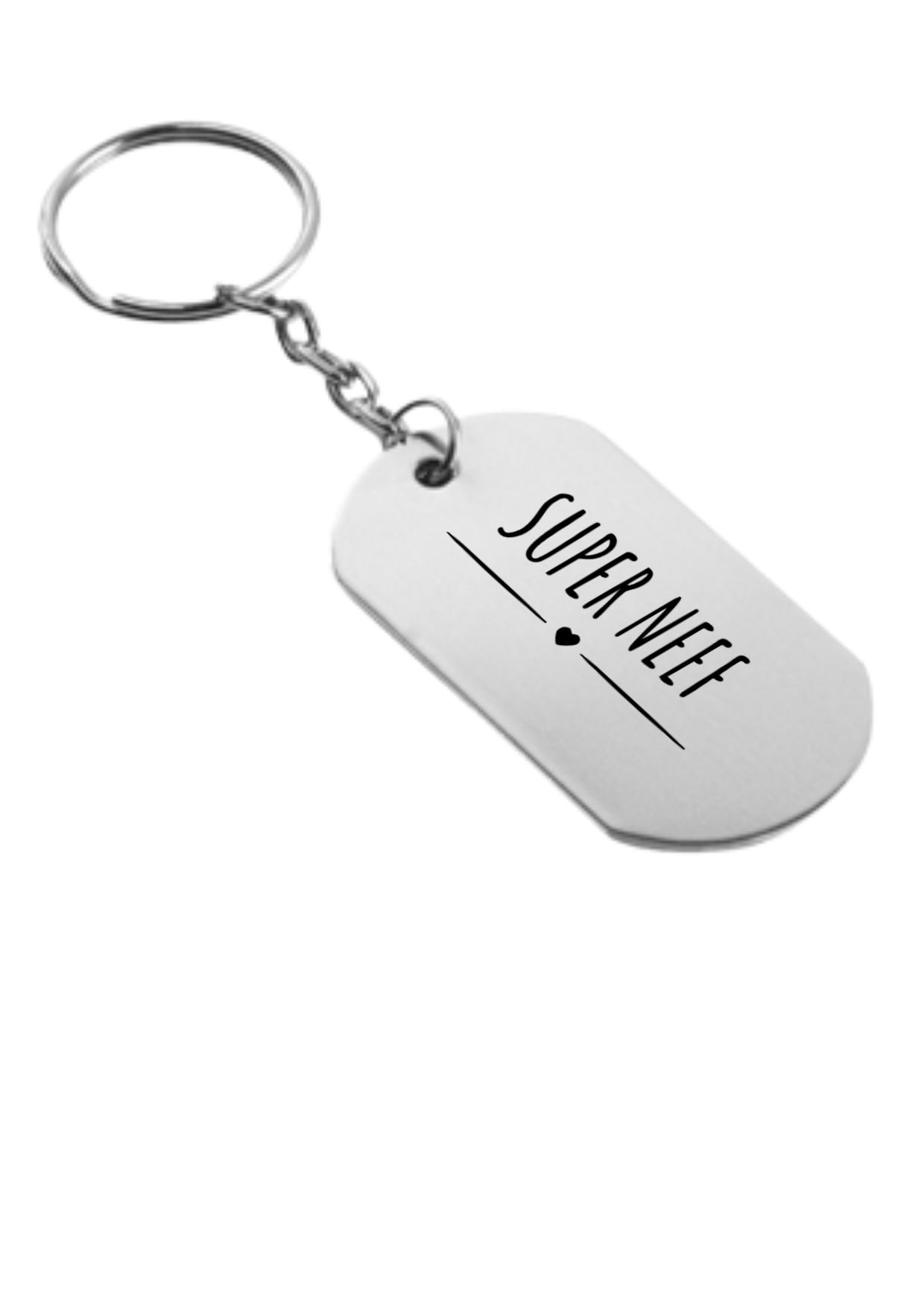 super neef sleutelhanger