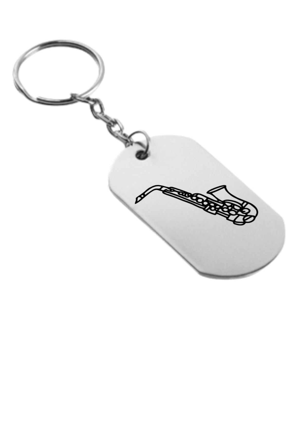 saxofoon sleutelhanger