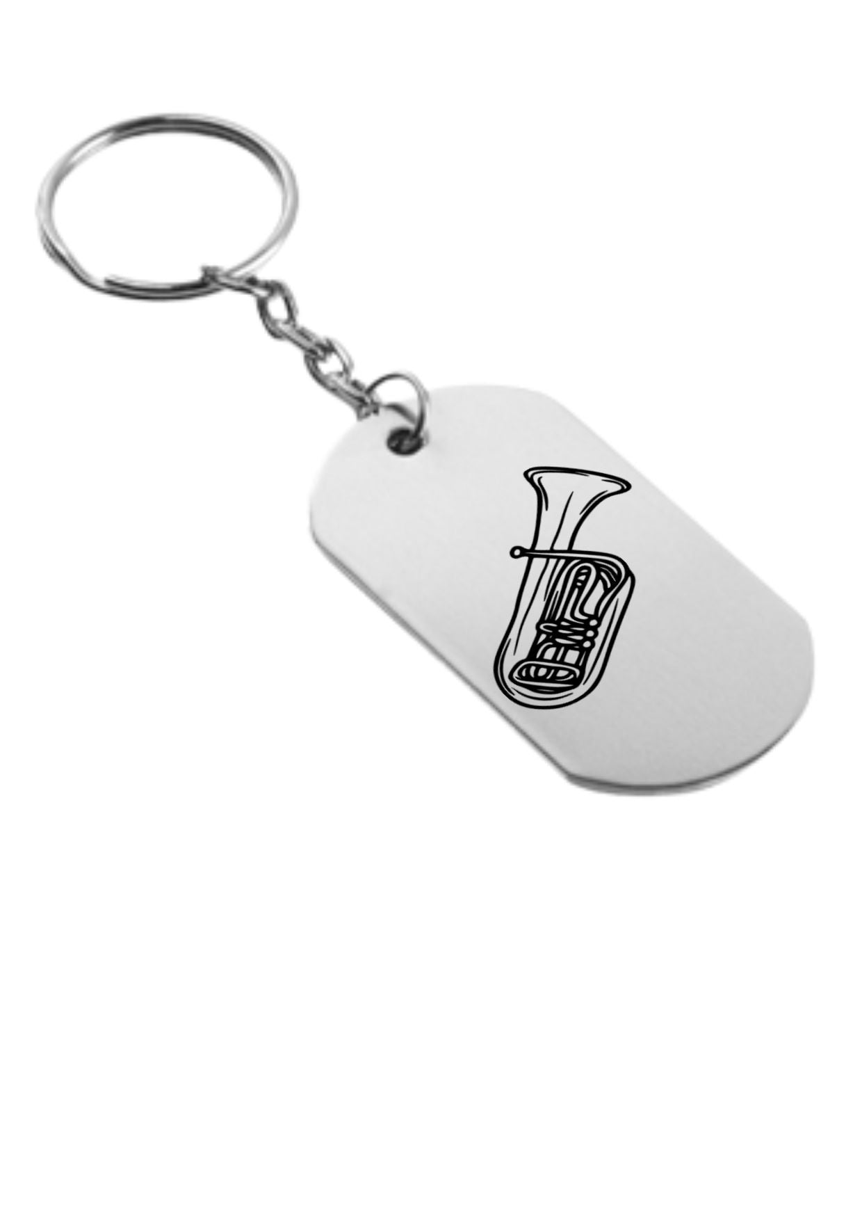 trompet sleutelhanger