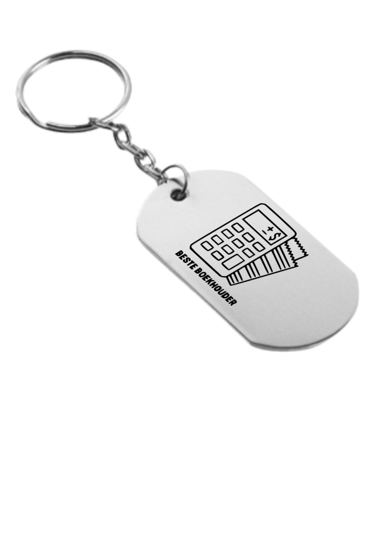 beste boekhouder sleutelhanger