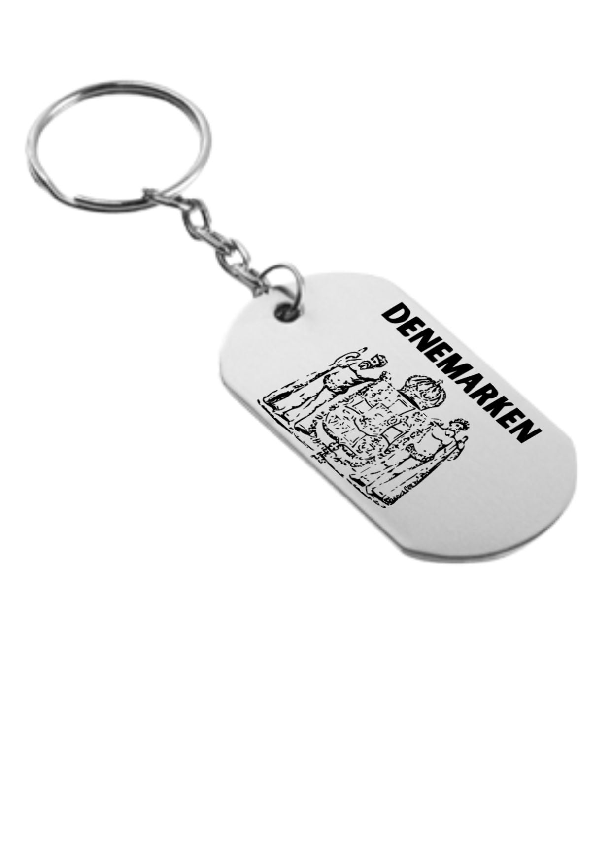denemarken sleutelhanger