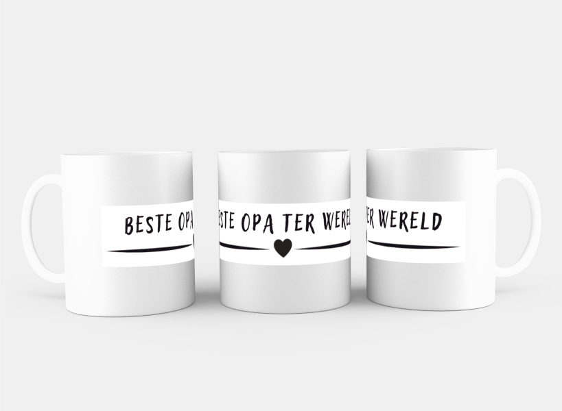 beste opa ter wereld Koffiemok - Theemok