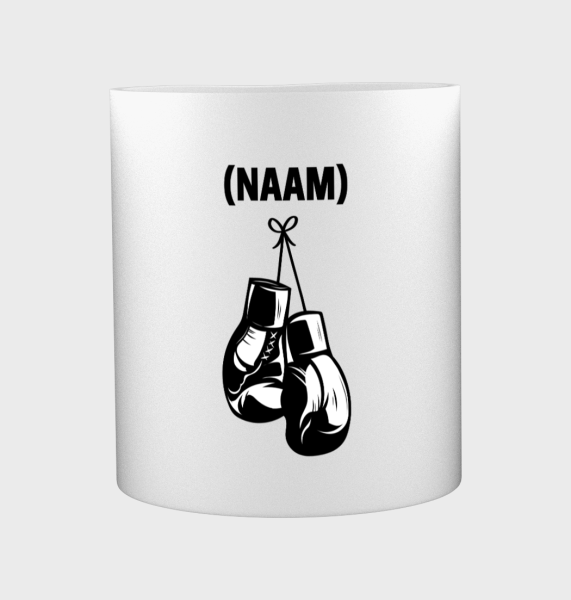 boksen mok met eigen naam Koffiemok - Theemok