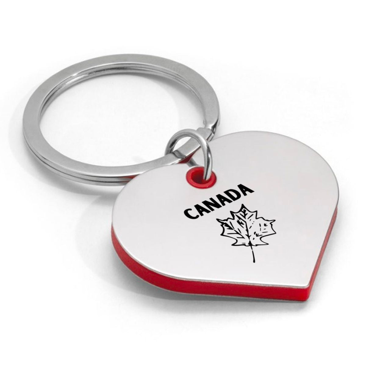 canada sleutelhanger hartvorm