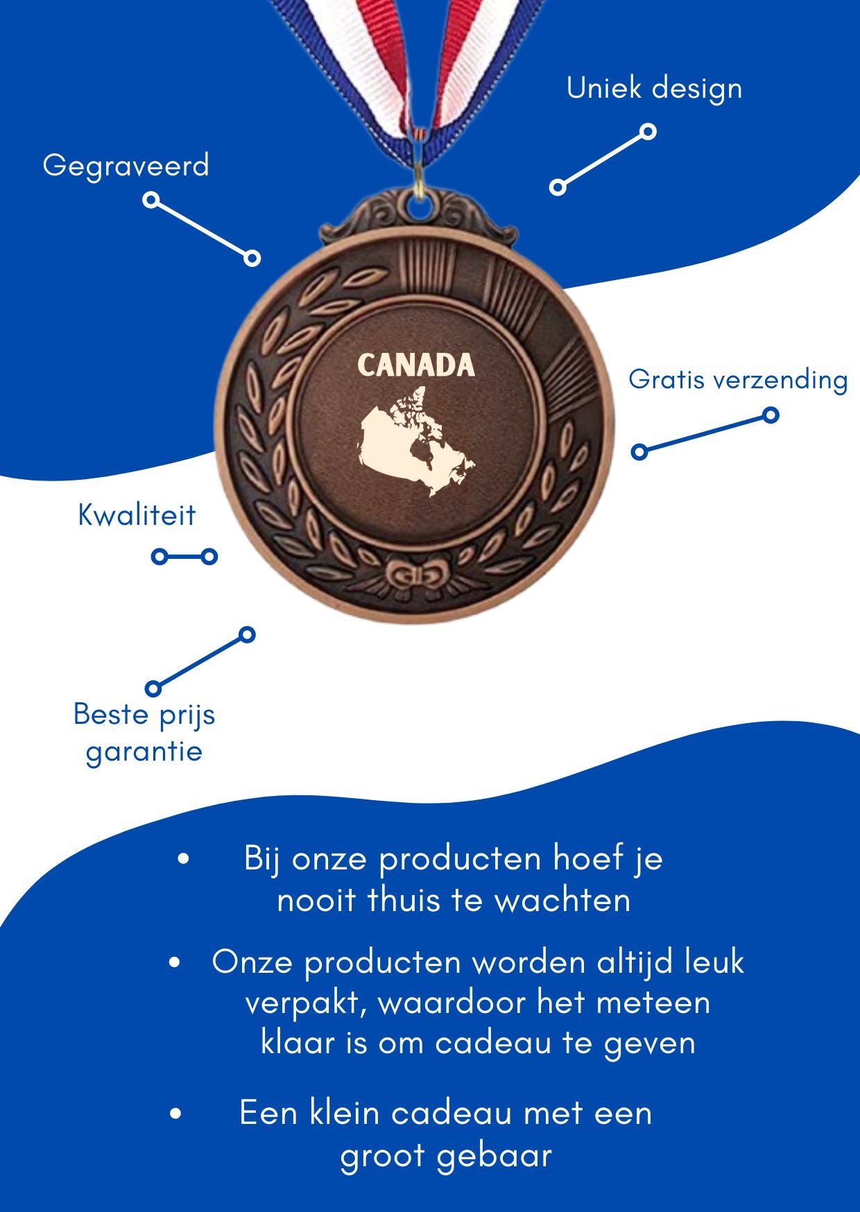 canada sleutelhanger hartvorm