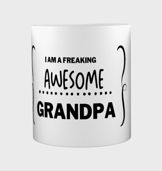 i am a freaking awesome grandpa Koffiemok - Theemok