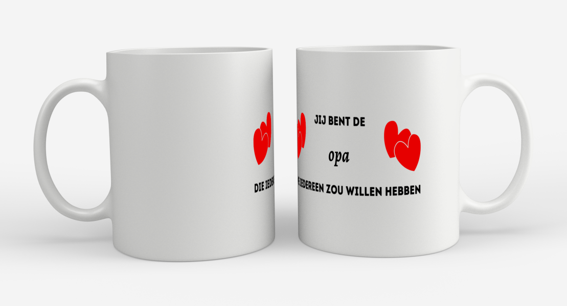 jij bent de opa die iedereen zou willen hebben Koffiemok - Theemok