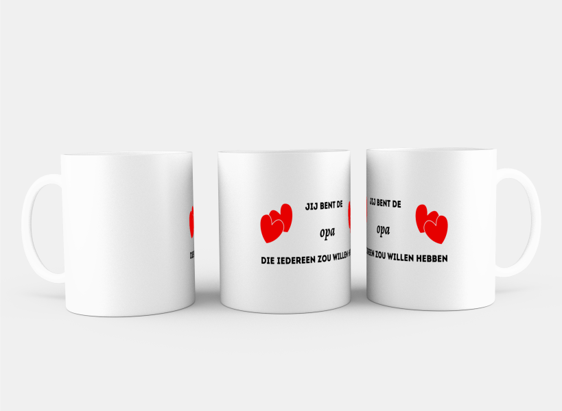 jij bent de opa die iedereen zou willen hebben Koffiemok - Theemok
