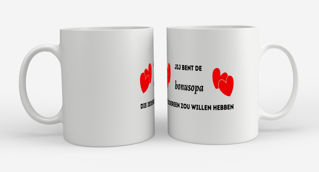 jij bent de bonusopa die iedereen zou willen hebben Koffiemok - Theemok
