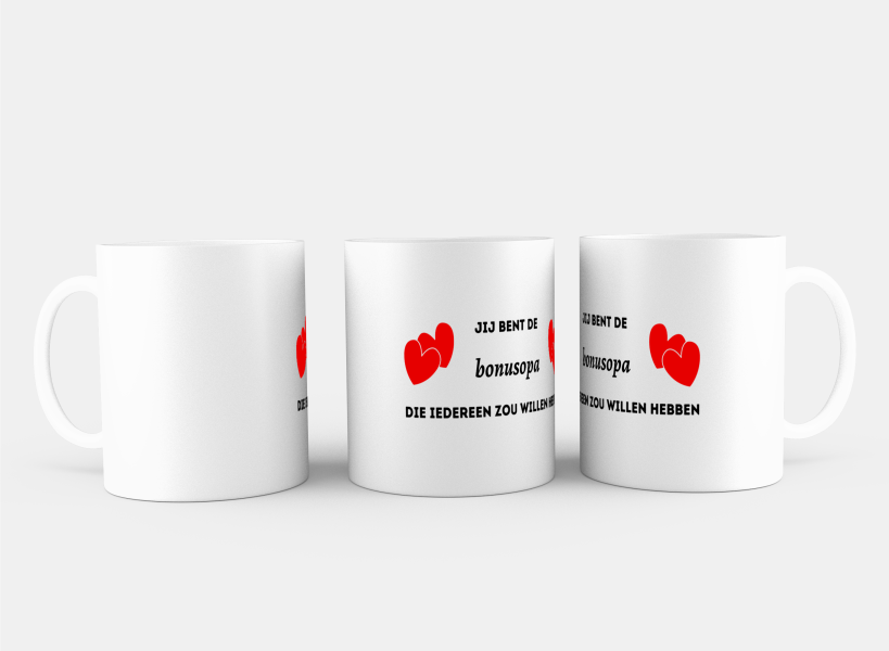 jij bent de bonusopa die iedereen zou willen hebben Koffiemok - Theemok