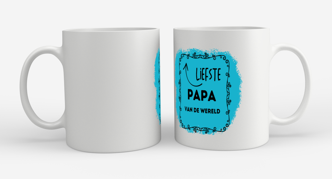 liefste papa van de wereld Koffiemok - Theemok
