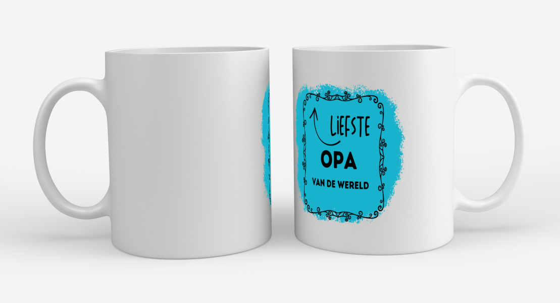 liefste opa van de wereld Koffiemok - Theemok
