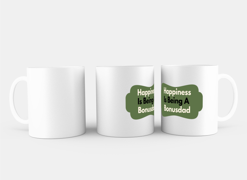happiness is being a bonusdad Koffiemok - Theemok