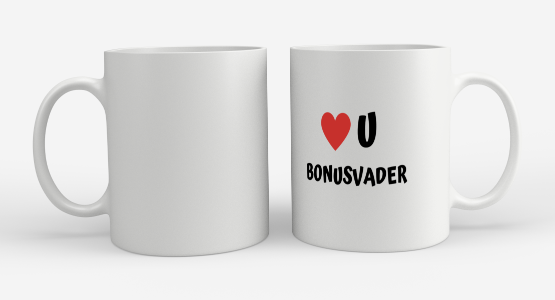 love u bonusvader Koffiemok - Theemok