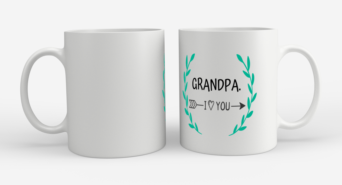 grandpa i love you Koffiemok - Theemok