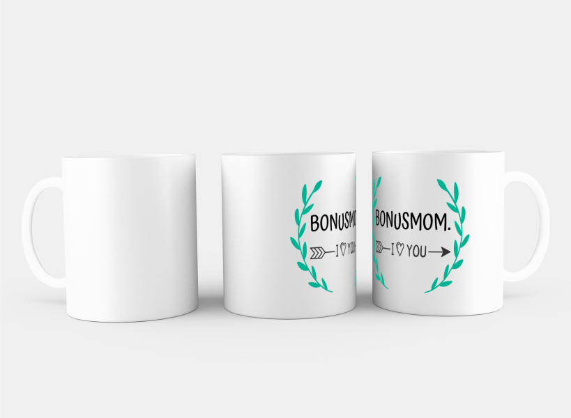bonusmom i love you Koffiemok - Theemok