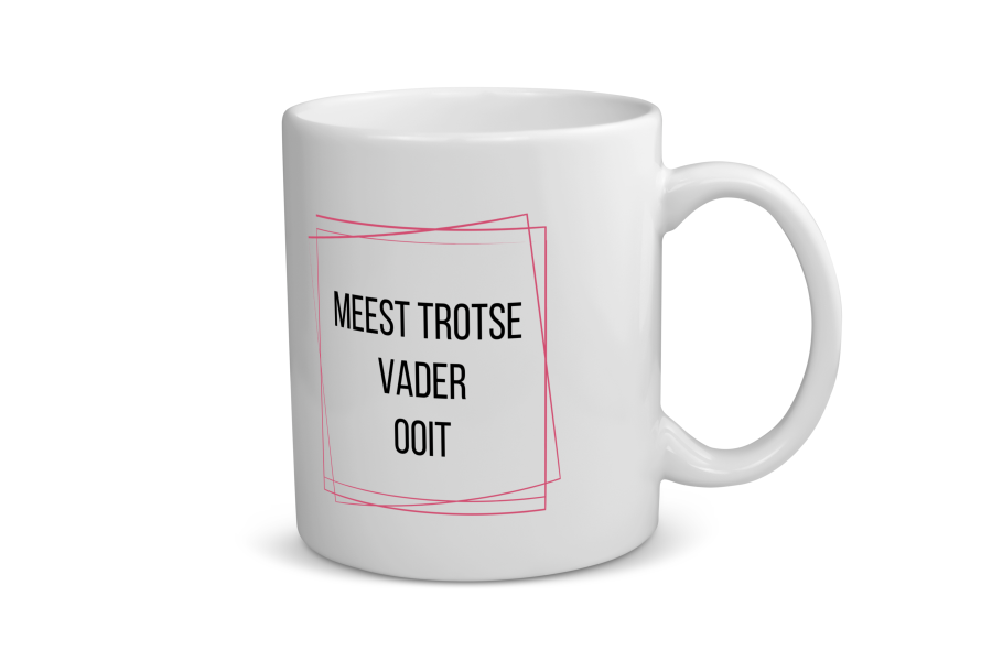 meest trotse vader ooit Koffiemok - Theemok