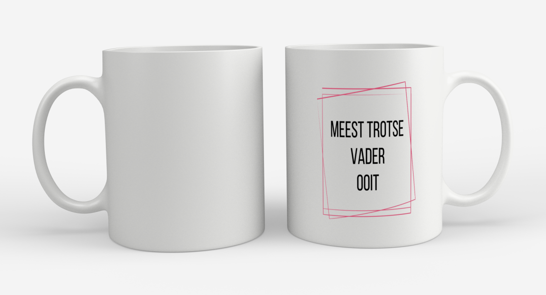 meest trotse vader ooit Koffiemok - Theemok